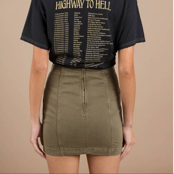 Free People Modern Femme Denim mini skirt - Picture 3 of 7